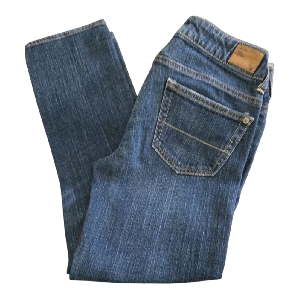 American Eagle Classic Blue Denim Jeans 00 - Picture 2 of 5